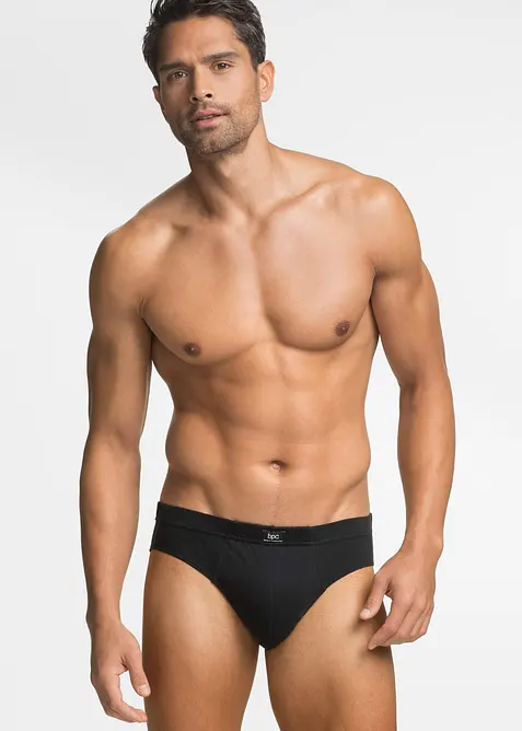 Slip alto in cotone (pacco da 5), bonprix