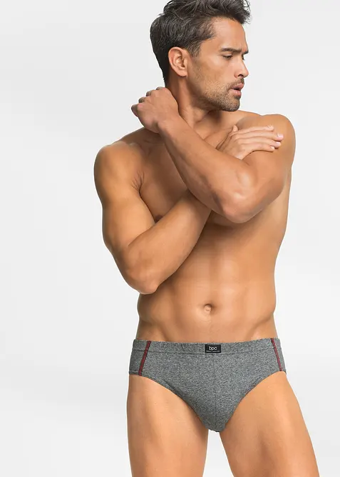 Slip alto con cotone (pacco da 5), bonprix