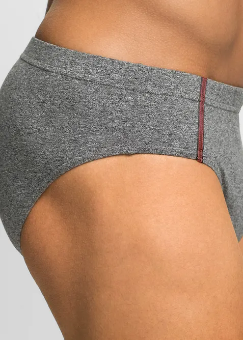 Slip alto con cotone (pacco da 5), bonprix