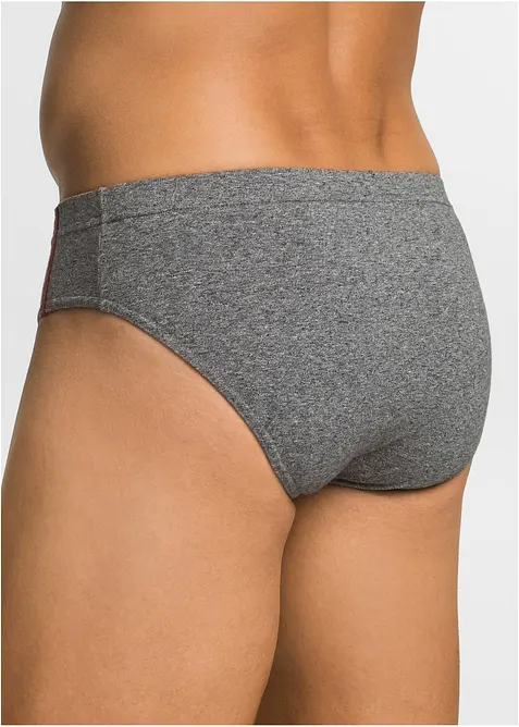 Slip alto con cotone (pacco da 5), bonprix