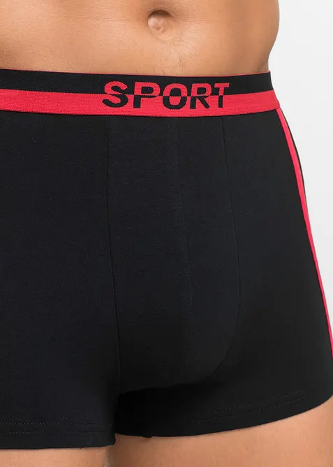Boxer aderenti con cotone (pacco da 3), bonprix
