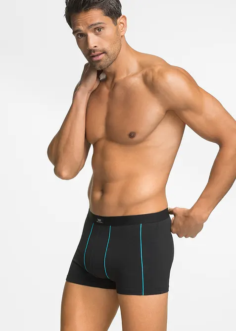 Boxer aderenti con cotone (pacco da 3), bonprix