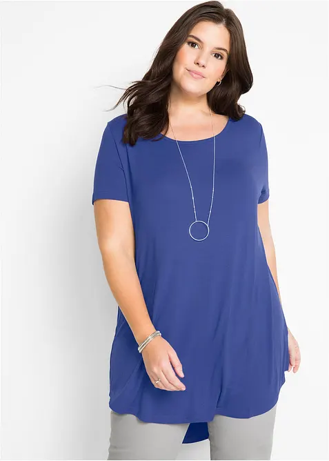 Maglia lunga in viscosa morbida, bonprix