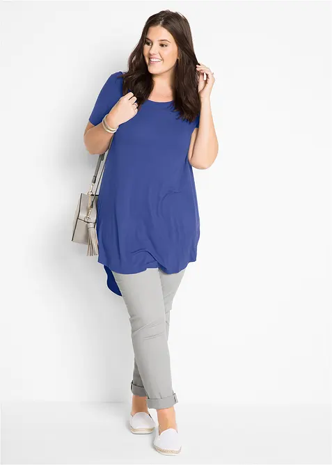 Maglia lunga in viscosa morbida, bonprix