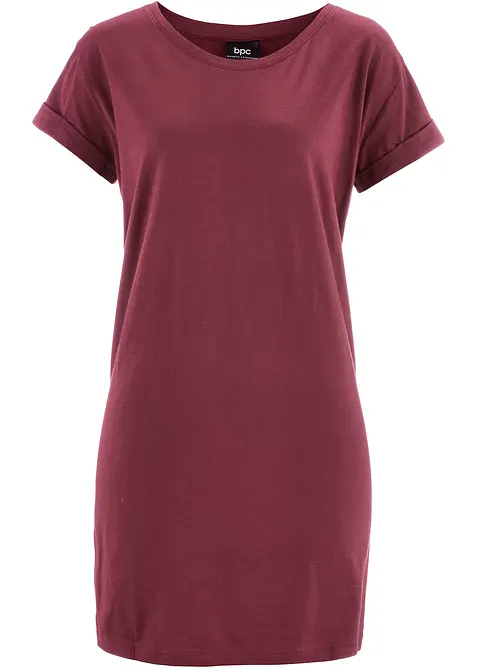 T-shirt lunga in puro cotone, bonprix