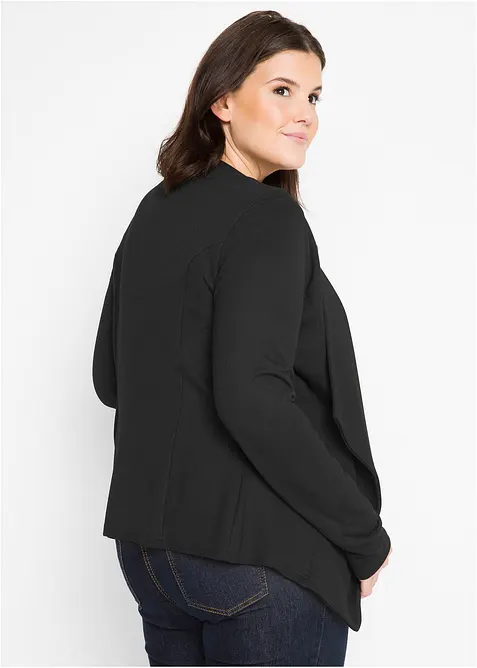 Blazer in jersey di misto viscosa, bonprix