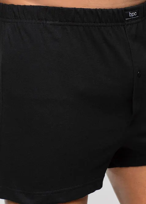 Boxer larghi in jersey di cotone (pacco da 3), bonprix
