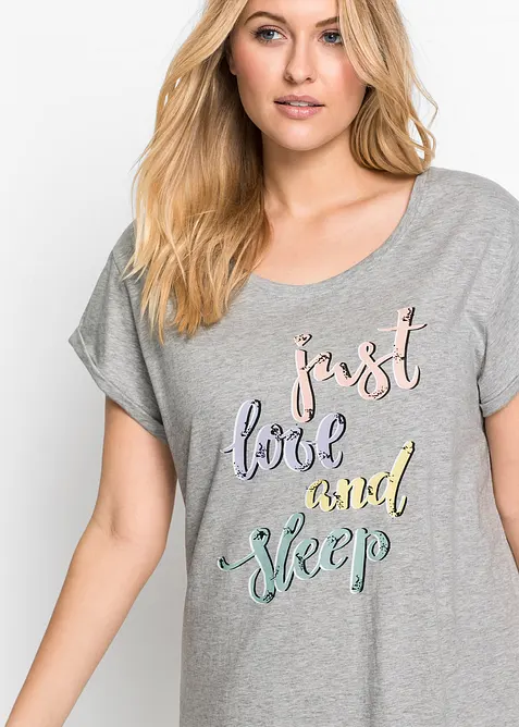 Camicia da notte corta, bonprix