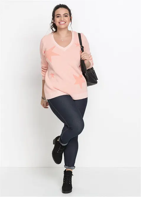 Leggings effetto jeans, bonprix