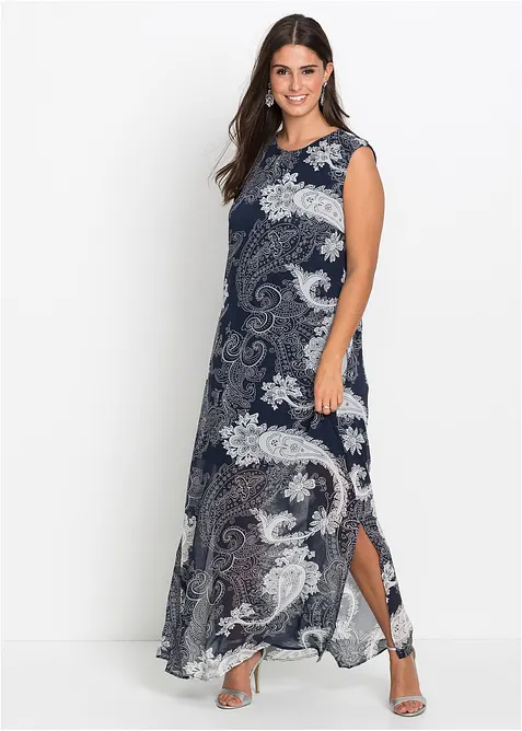 Abito lungo in chiffon, bonprix