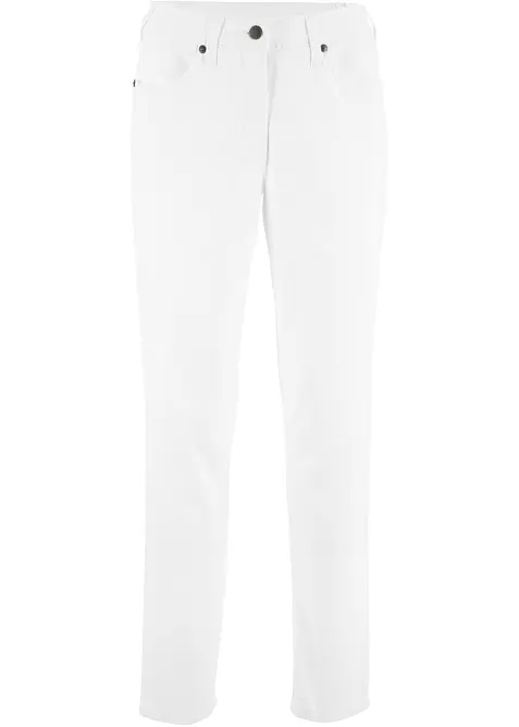Pantaloni in twill con cinta comoda, straight, bonprix