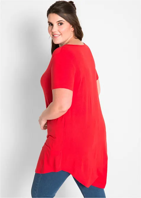 Maglia lunga in viscosa morbida, bonprix