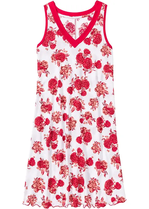 Camicia da notte corta in misto viscosa morbido, bonprix