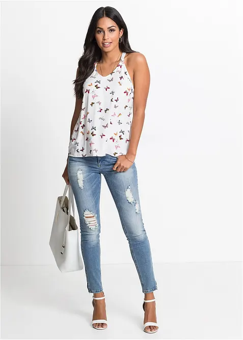 Top in pura viscosa, bonprix