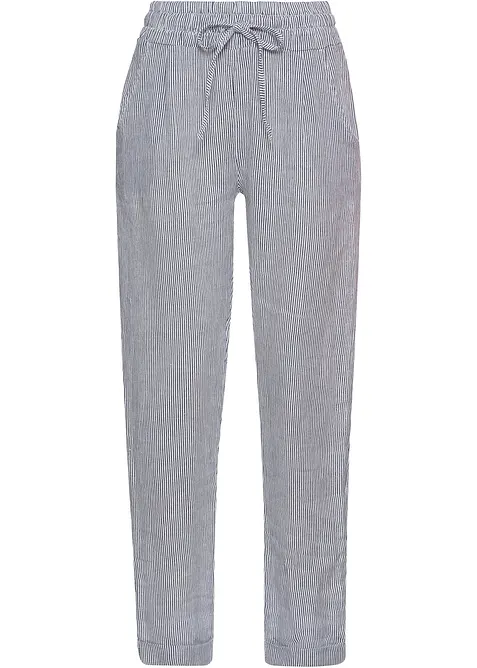 Pantaloni in misto lino, bonprix