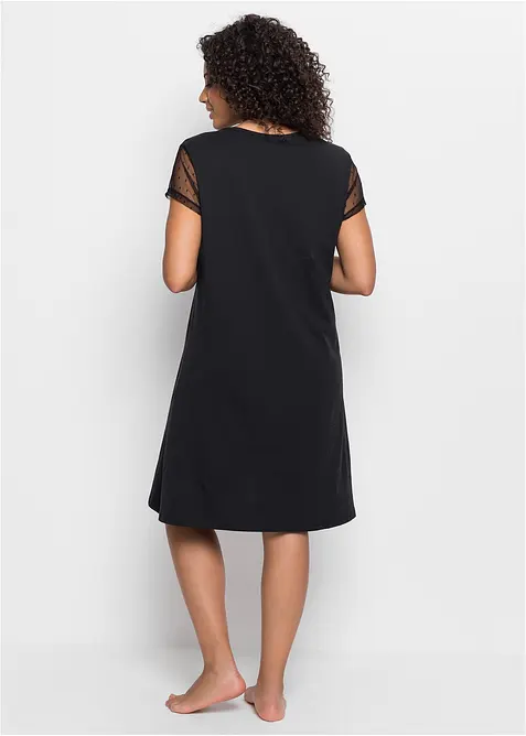 Camicia da notte corta in cotone biologico, bonprix