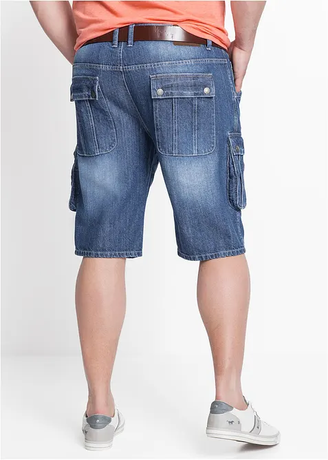 Bermuda cargo in jeans, regular fit, bonprix