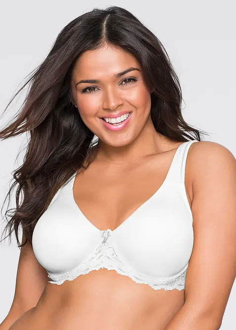 Reggiseno t-shirt con spalline imbottite, bonprix