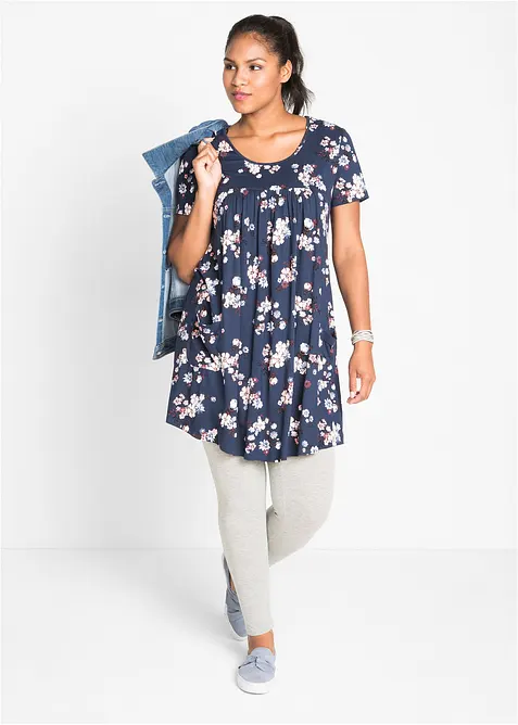 Abito corto in morbido jersey misto viscosa, bonprix