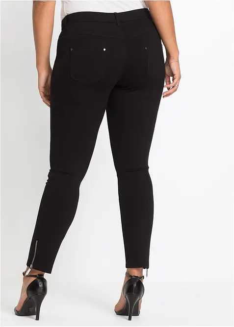 Pantaloni in jersey di misto viscosa, bonprix