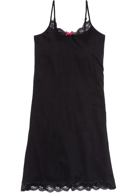Camicia da notte corte con pizzo delicato, bonprix