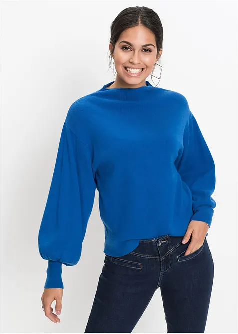 Maglione oversize in misto viscosa, bonprix