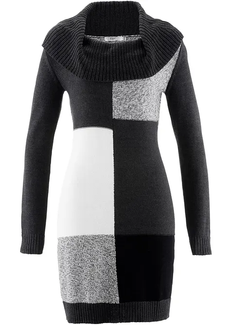 Abito in maglia al ginocchio, bonprix