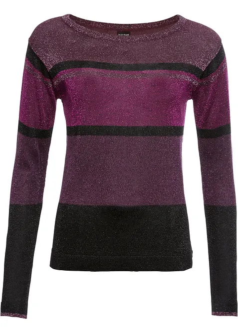 Maglione in filato fine misto viscosa, bonprix