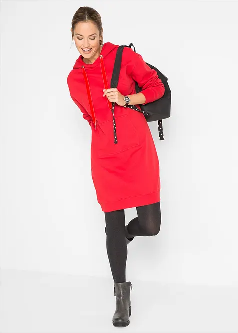 Abito in felpa con cotone biologico, bonprix