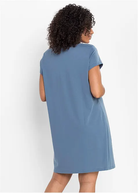 Camicia da notte corta in puro cotone, bonprix