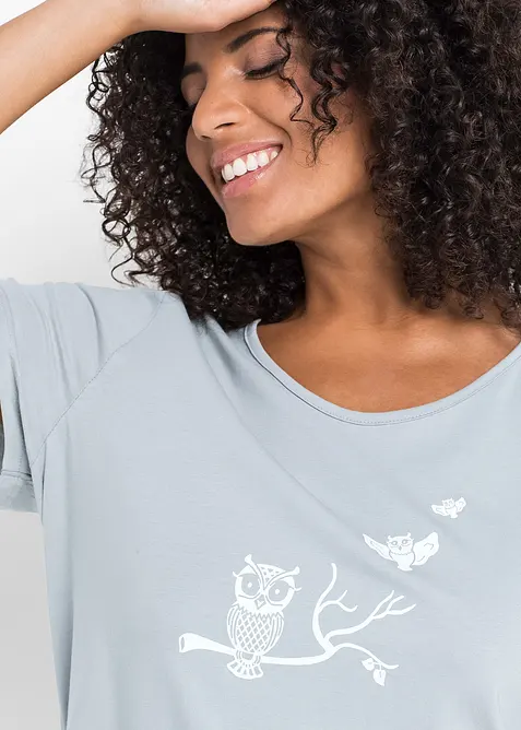 Pigiama a pinocchietto a maniche corte, bonprix