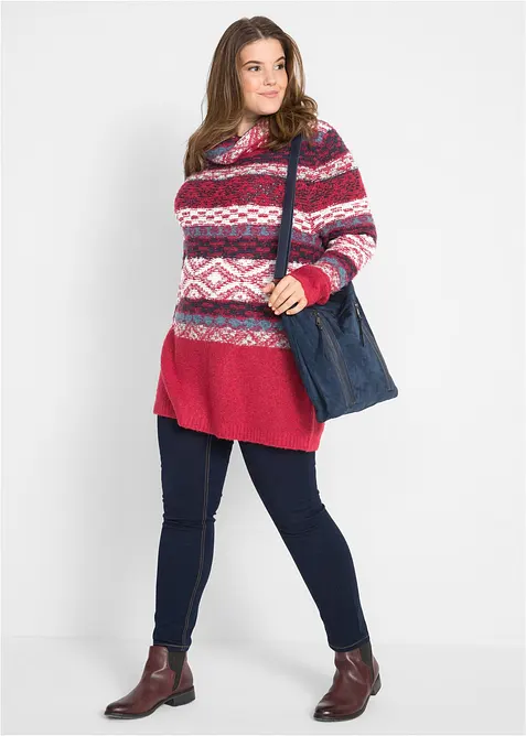 Jeans super elasticizzati slim fit, vita alta, bonprix