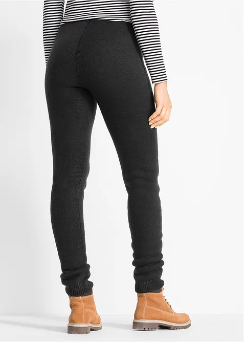 Leggings termici con cinta a costine, bonprix