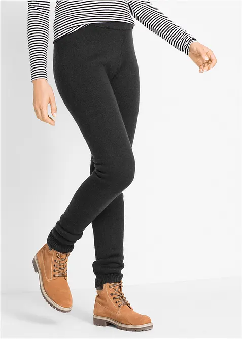 Leggings termici con cinta a costine, bonprix