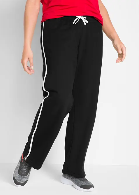 Pantaloni in felpa di puro cotone, bonprix