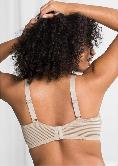 Reggiseno minimizer con mesh, bonprix