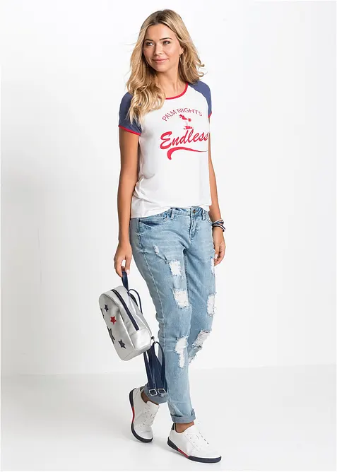 T-shirt con viscosa morbida, bonprix