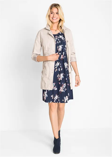 Abito corto in morbido jersey misto viscosa, bonprix