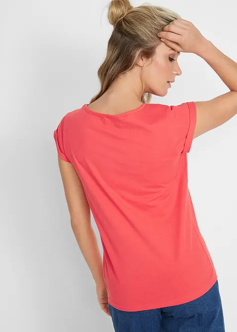 T-shirt in puro cotone, bonprix