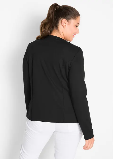 Blazer in jersey di misto viscosa, bonprix