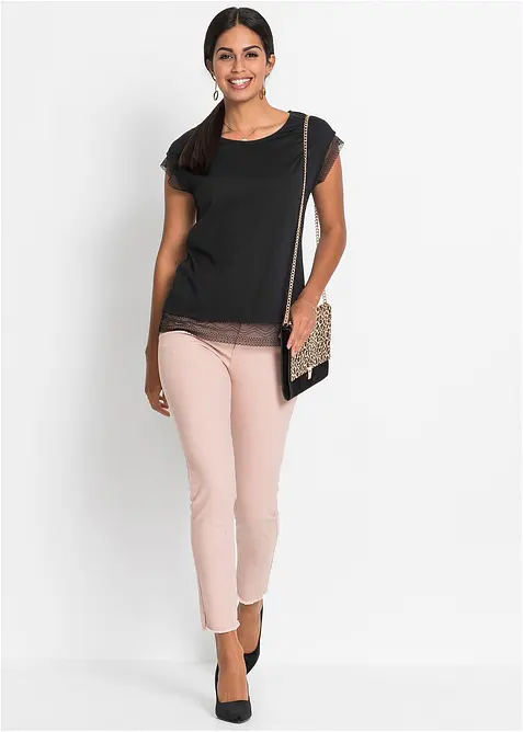 Maglia boxy in cotone, bonprix