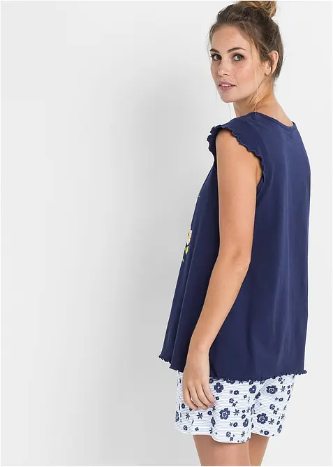 Pigiama estivo in puro cotone, bonprix