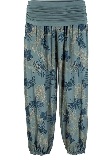 Pantaloni cropped in misto viscosa fluente, bonprix