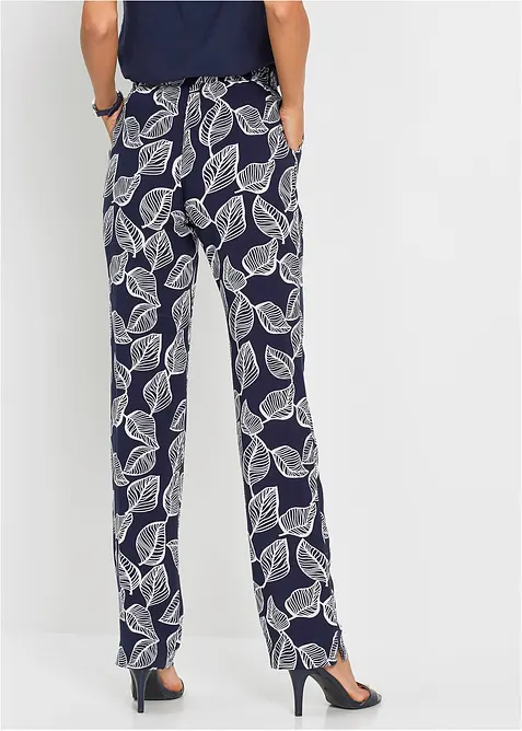 Pantaloni con elastico in vita, bonprix