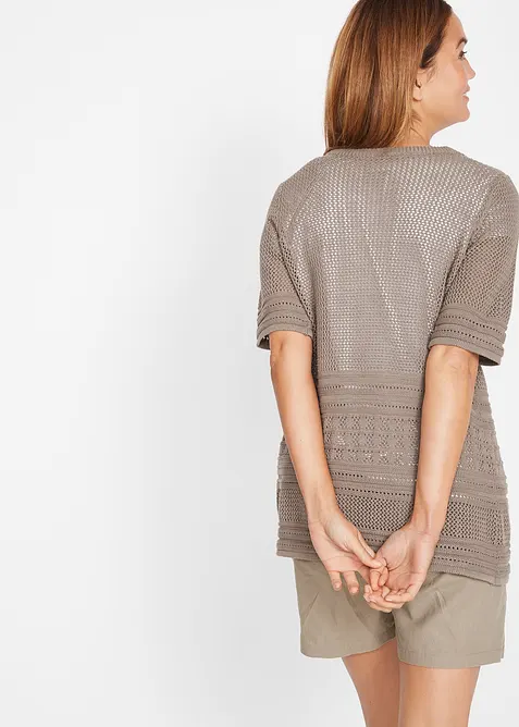 Cardigan traforato, bonprix