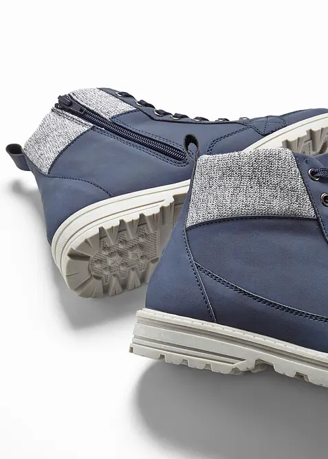 Scarponcini stringati con suola profilata, bonprix