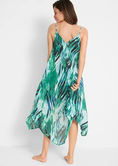 Abito copricostume lungo di chiffon, bonprix