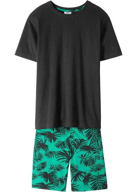 Pigiama estivo  in puro cotone (set 2 pezzi), bonprix