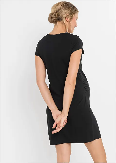 Camicia da notte allattamento con cotone, bonprix