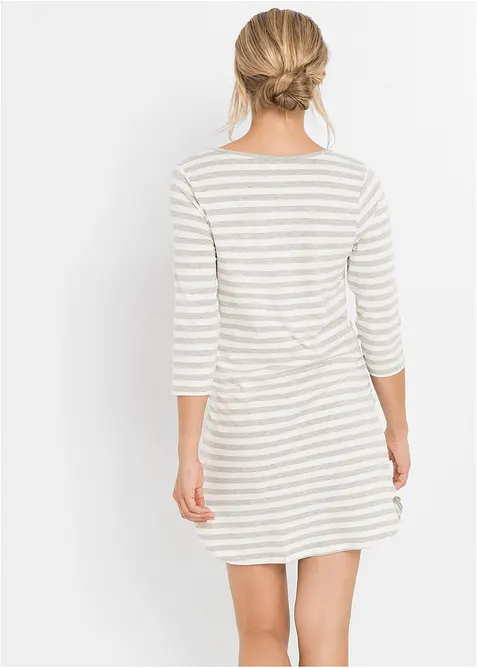 Camicia da notte allattamento con cotone, bonprix